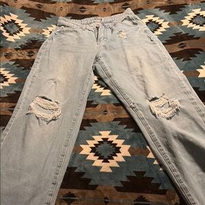 Light blue women’s jeans